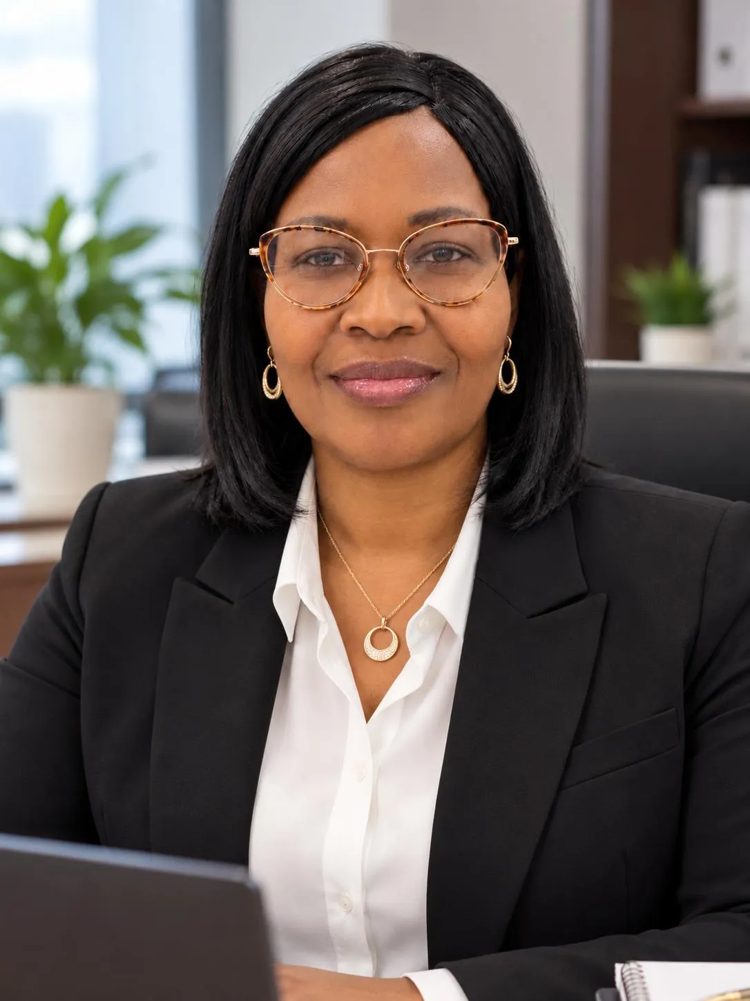 Portrait of Mariam Ndiaye, Owner and President of Fundovia Consulting Group